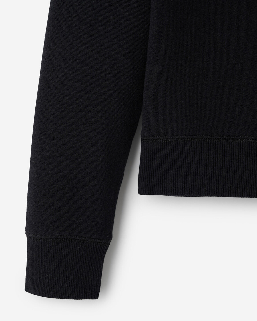 bio-sweatshirt mit rundhalsausschnitt