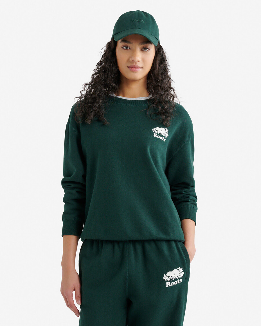 organic cooper relaxed crew