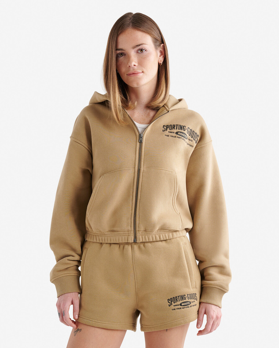 sportartikel 99 kapuzenpullover mit durchgehendem reißverschluss