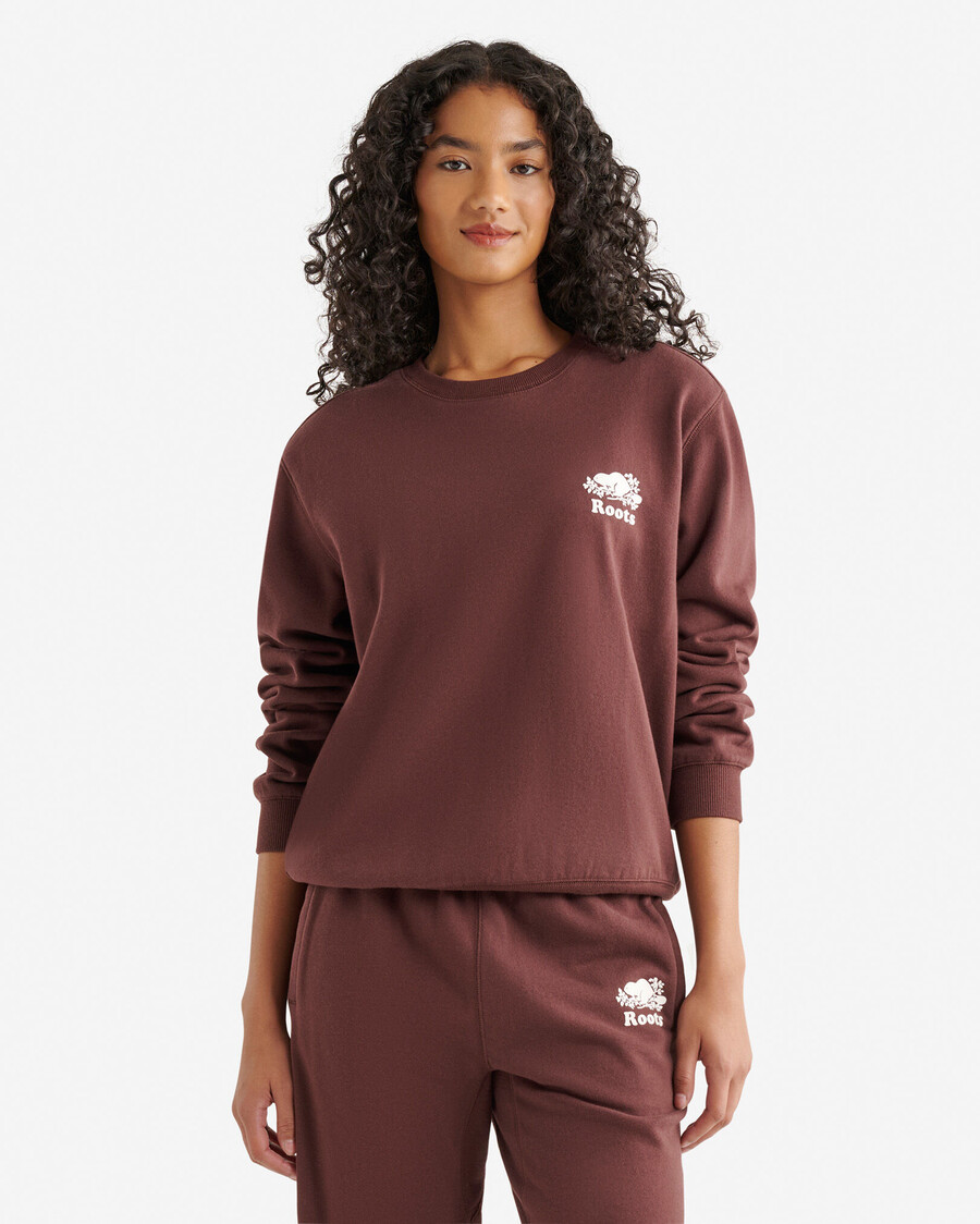organic cooper relaxed crew