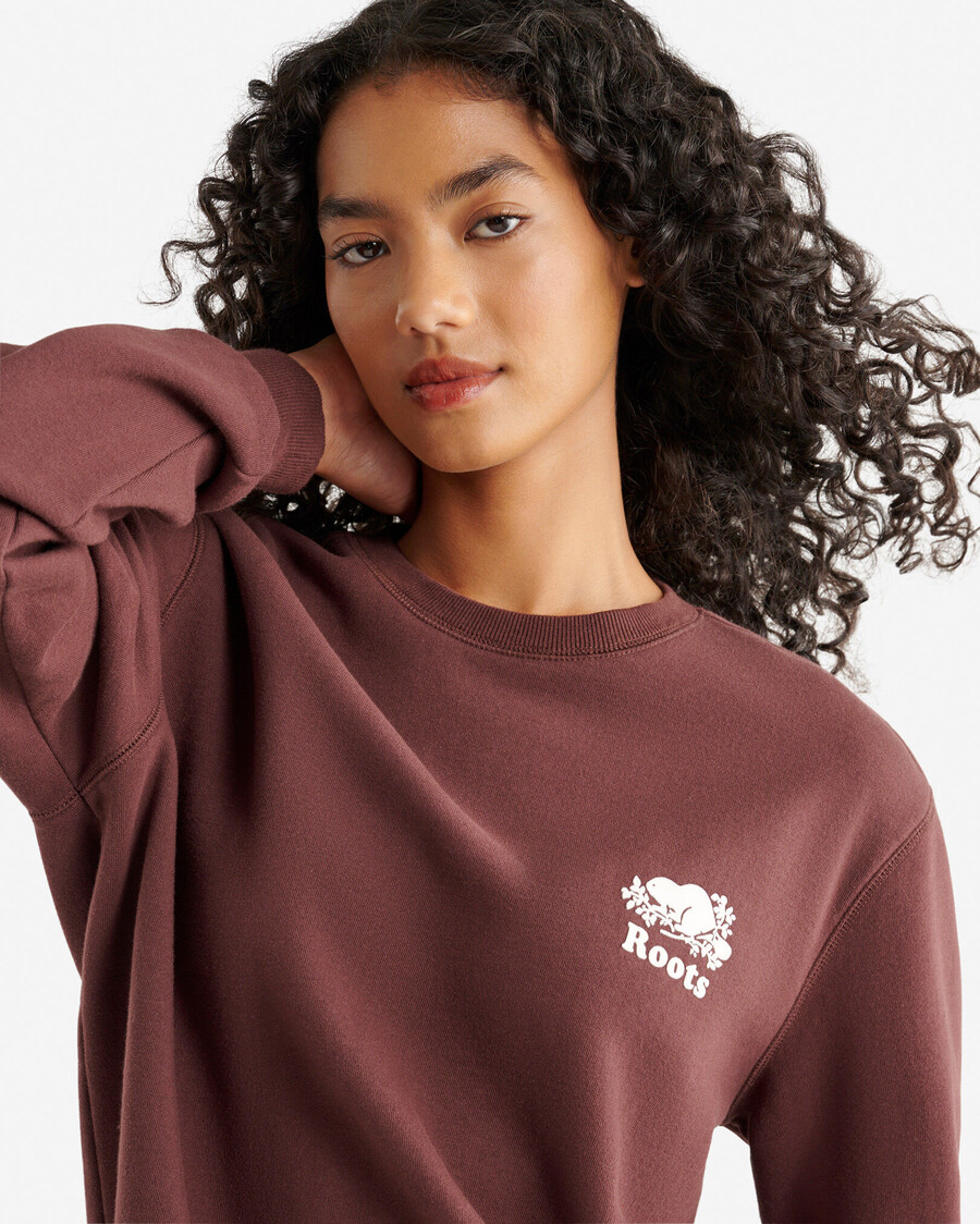 organic cooper relaxed crew