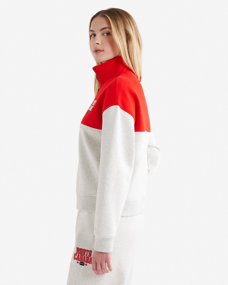 northern roots half zip