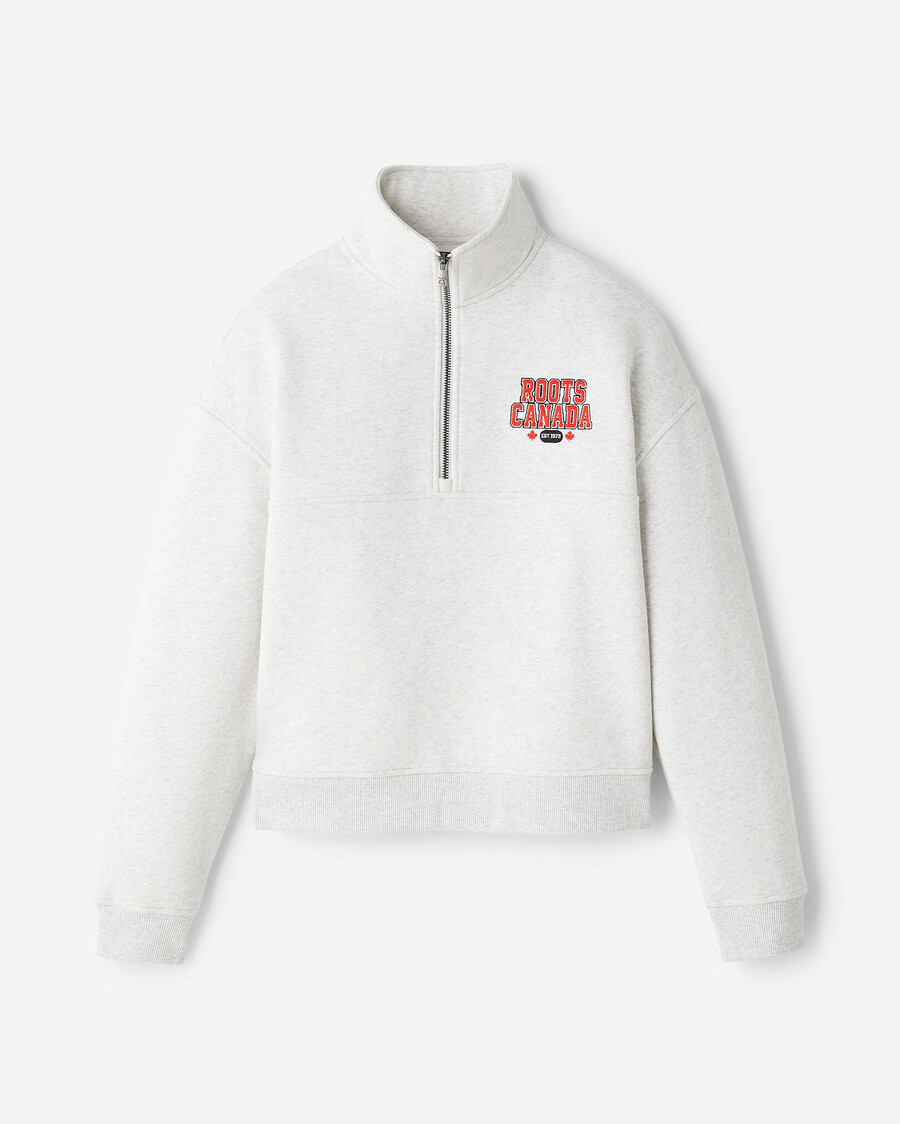 northern roots half zip