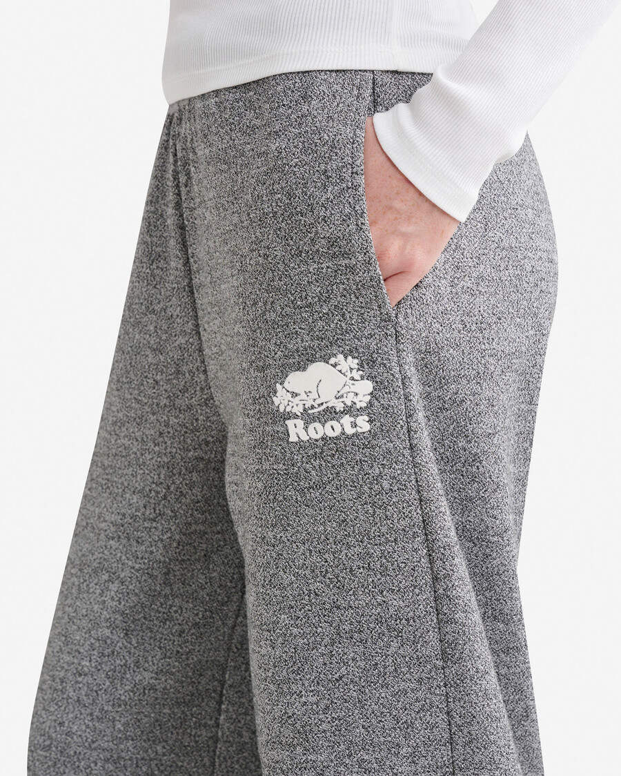 bio-kupfer-jogginghose mit weitem bein