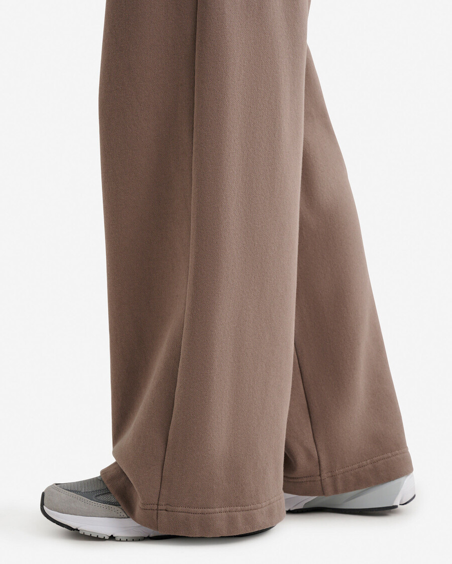 bio-kupfer-jogginghose mit weitem bein