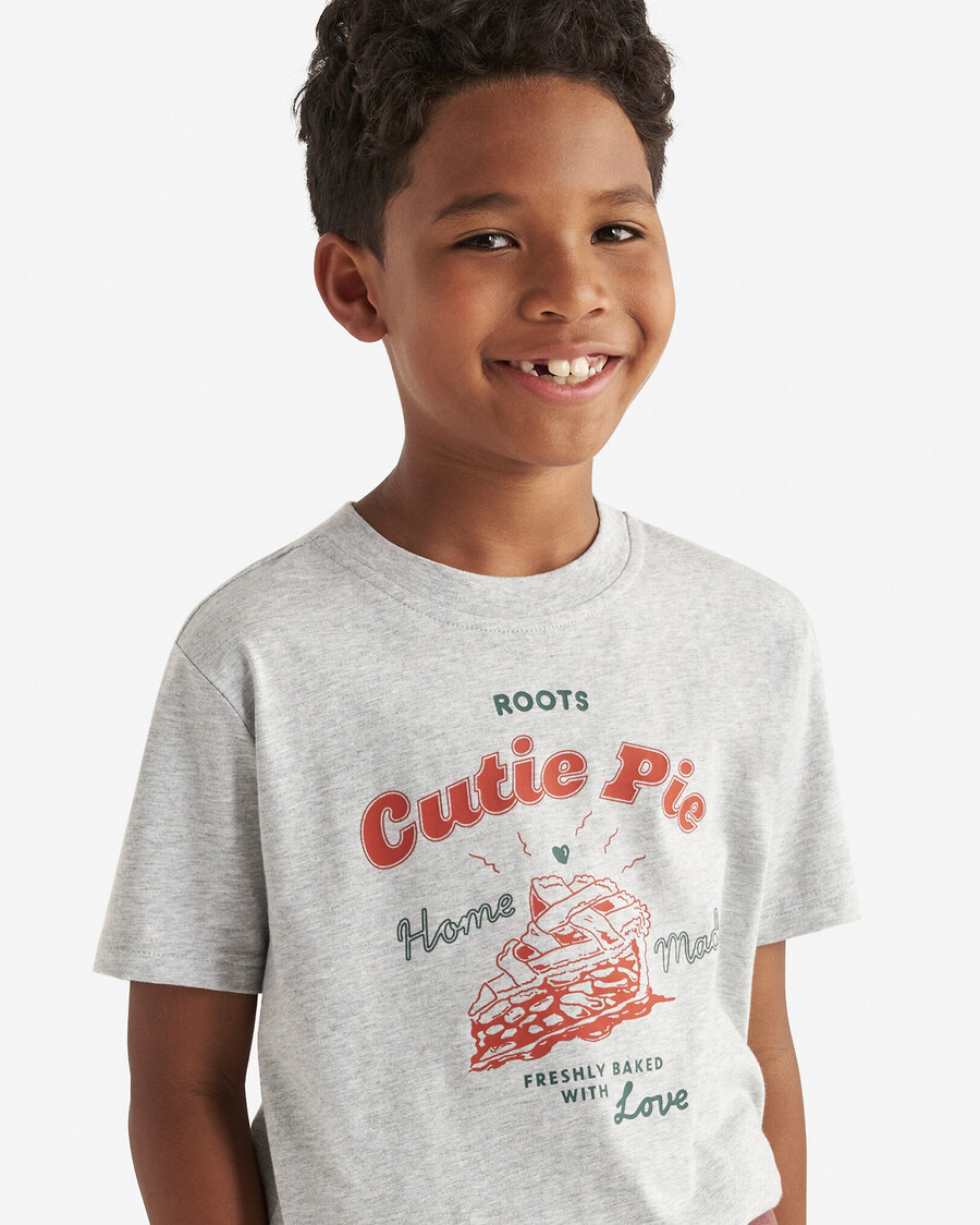 t-shirt der kinder-lebensmittelserie