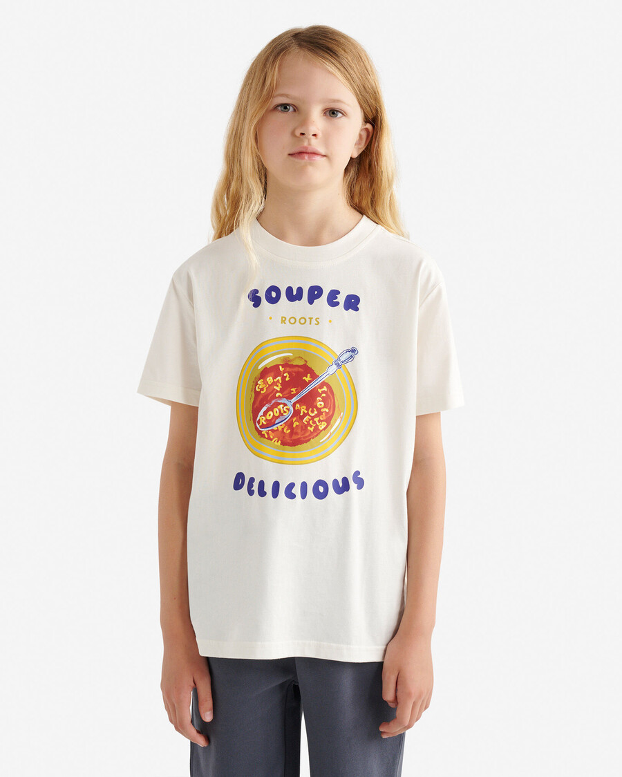 t-shirt der kinder-lebensmittelserie