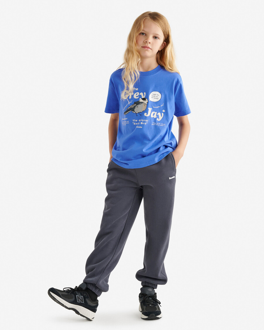 kinder-t-shirt mit tierfakten-grafik