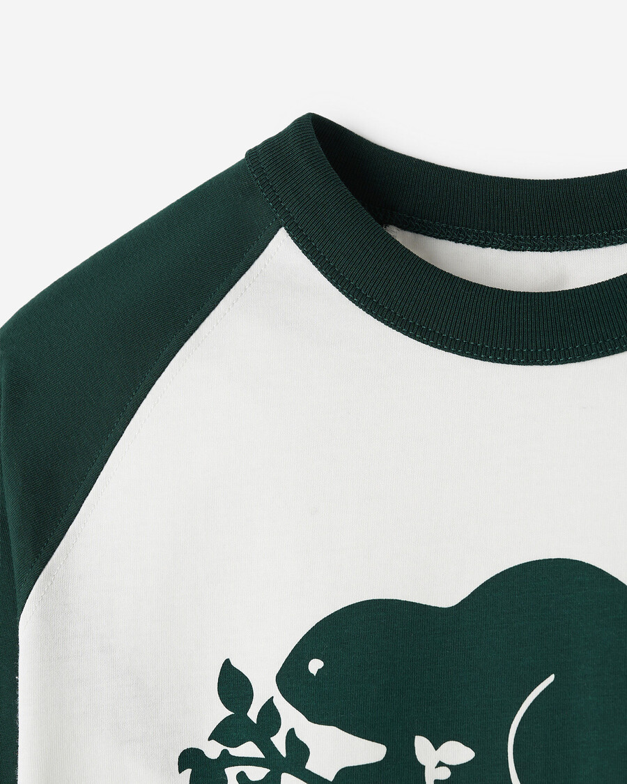 bio-baseball-t-shirt von cooper für kinder