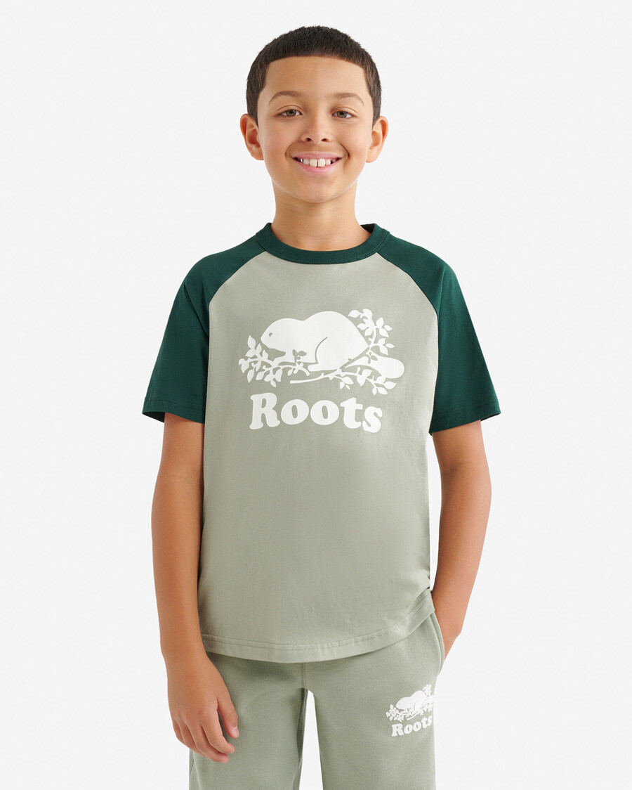 cooper baseball kurzarm-t-shirt für kinder