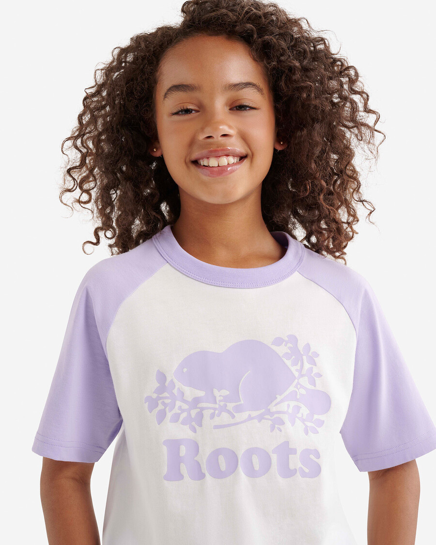 cooper baseball kurzarm-t-shirt für kinder