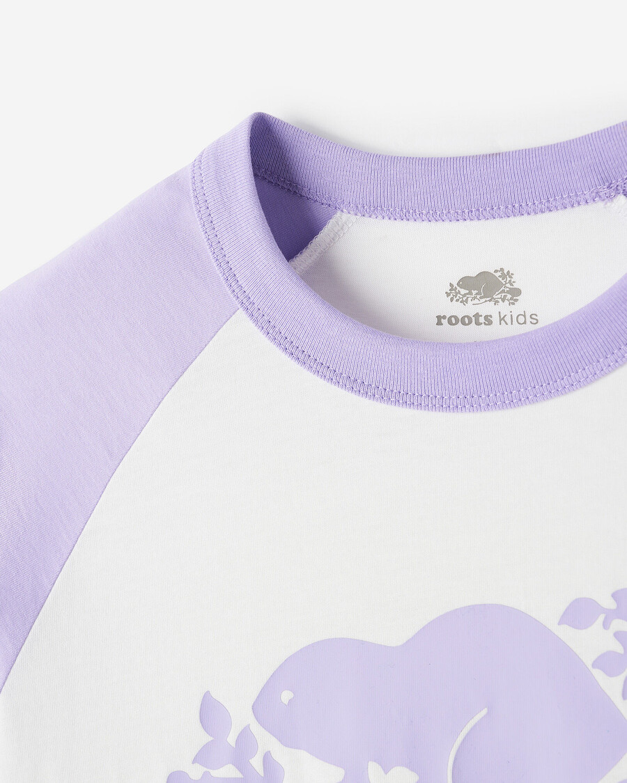 cooper baseball kurzarm-t-shirt für kinder