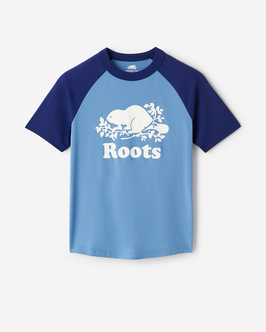 cooper baseball kurzarm-t-shirt für kinder