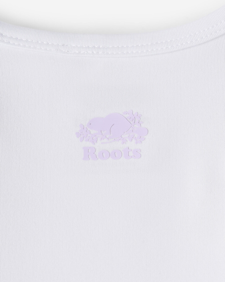 sportliches tailliertes t-shirt für kleinkindermädchen