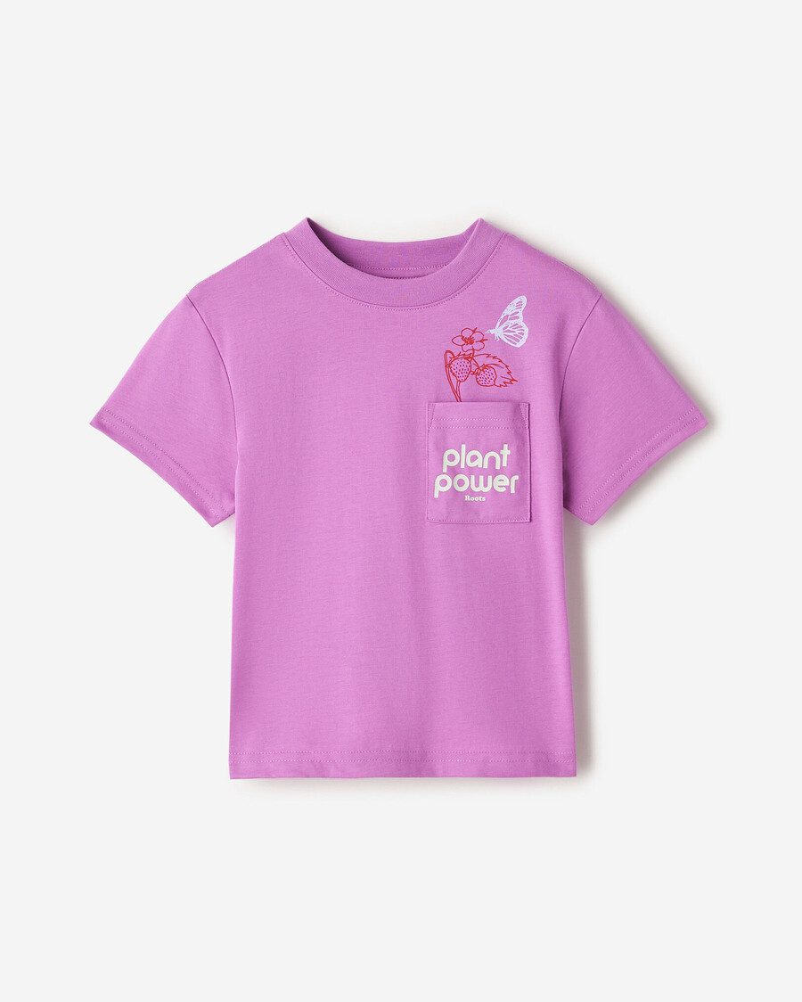 lässiges taschen-t-shirt für kleinkinder