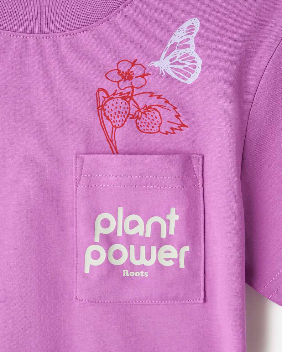 lässiges taschen-t-shirt für kleinkinder