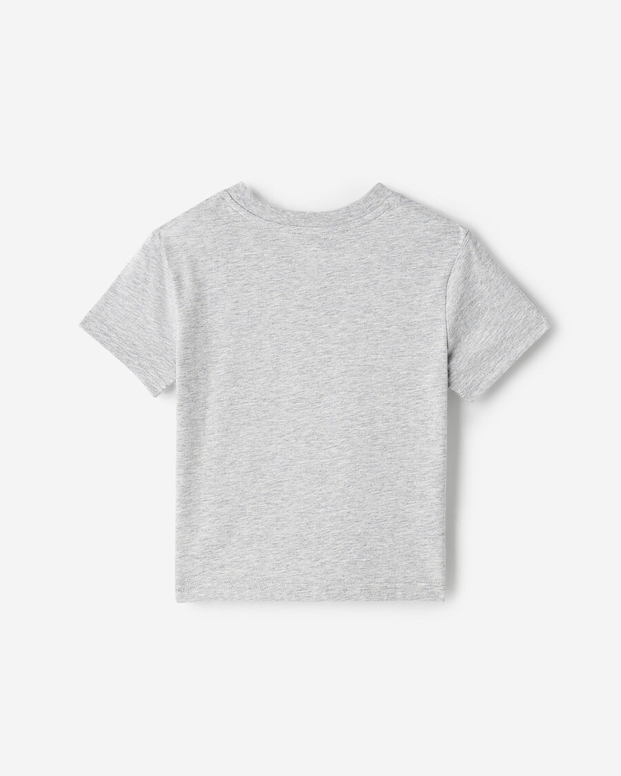 t-shirt mit kleinkind-lebensmittel-motiv