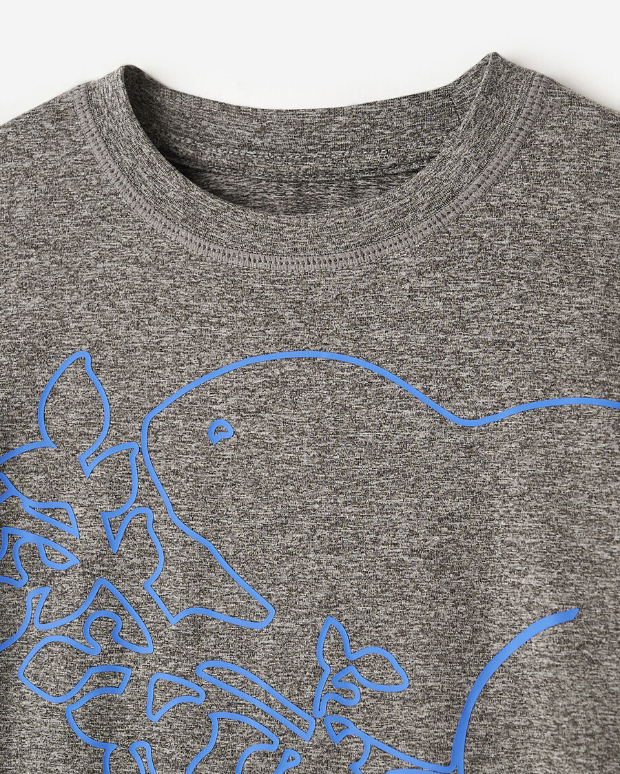 aktives grafik-t-shirt für kleinkinder