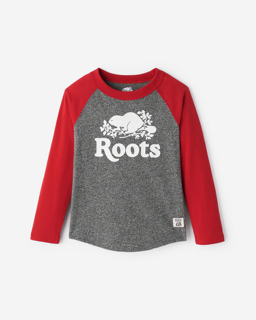 baseball-t-shirt für kleinkinder in hüttenform