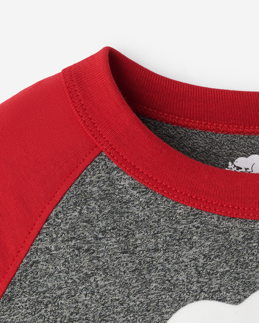 baseball-t-shirt für kleinkinder in hüttenform
