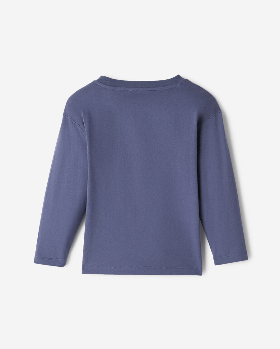 bio-kupfer-aquarell-t-shirt für kleinkinder