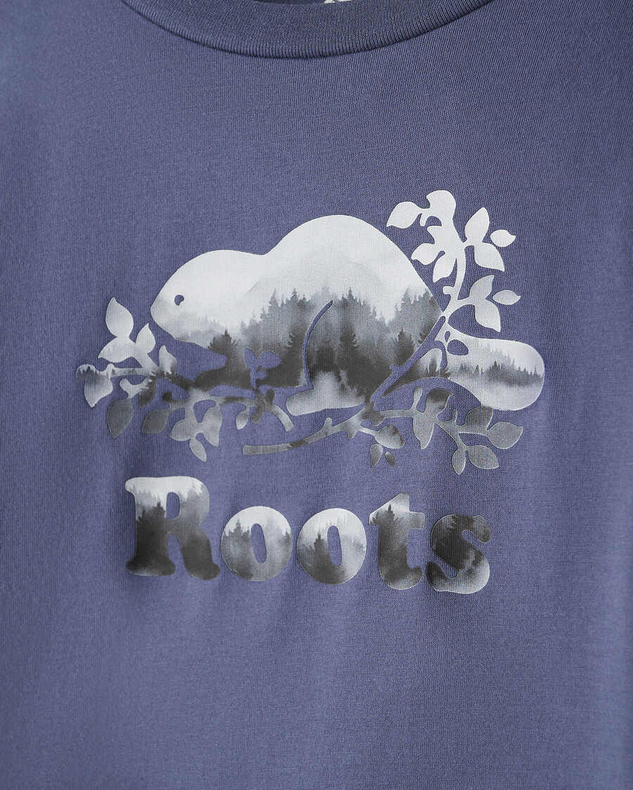 bio-kupfer-aquarell-t-shirt für kleinkinder