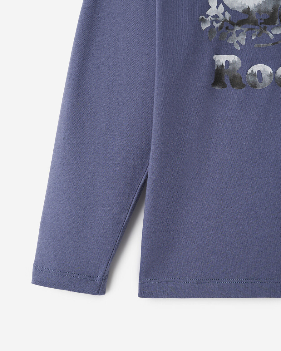 bio-kupfer-aquarell-t-shirt für kleinkinder