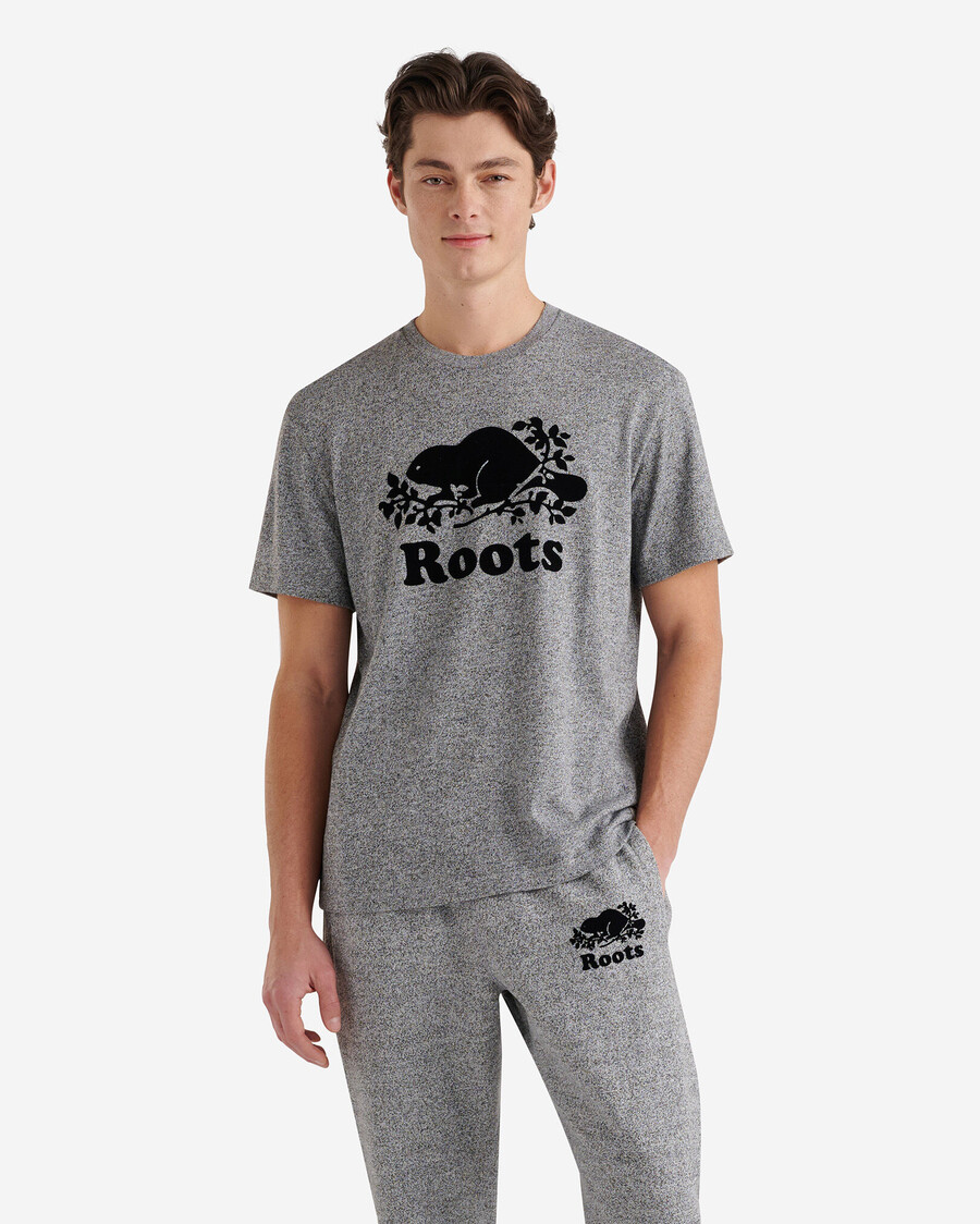 herren-t-shirt aus bio-kupfer-biber-leder