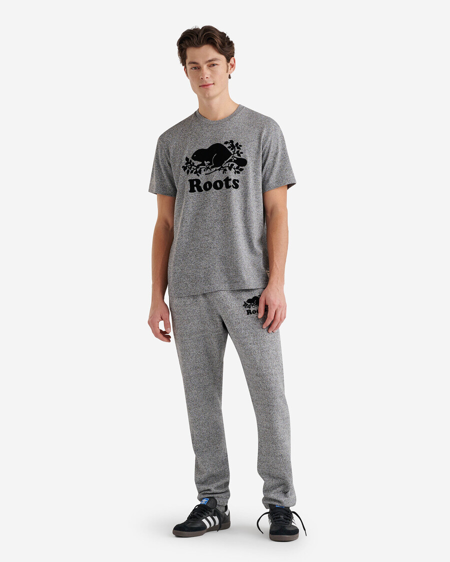 herren-t-shirt aus bio-kupfer-biber-leder