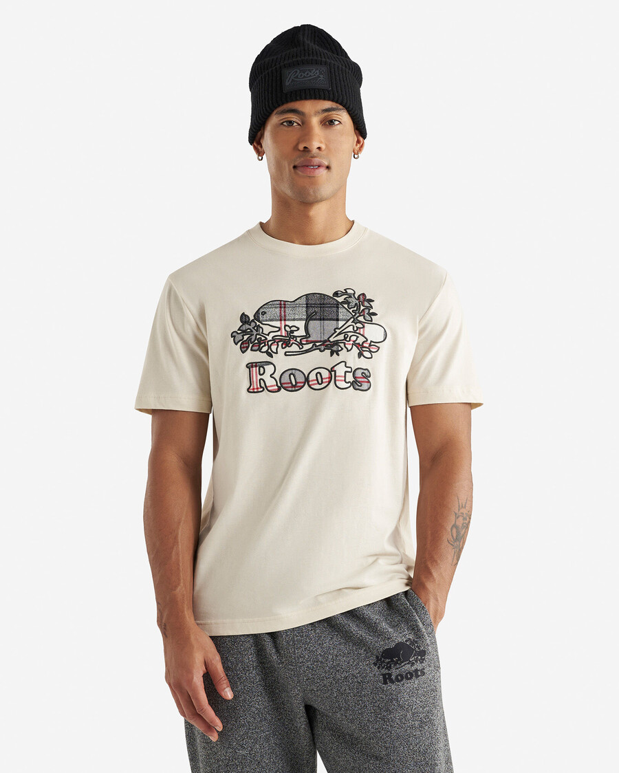herren cooper plaid fill t-shirt