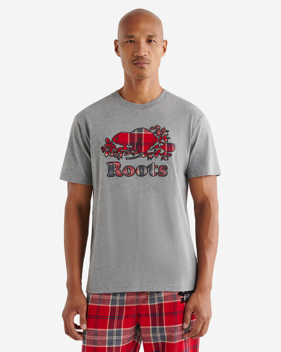herren cooper plaid fill t-shirt
