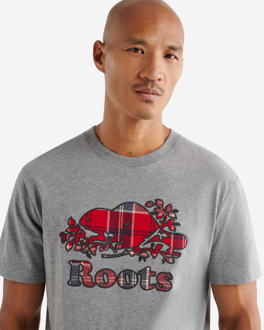herren cooper plaid fill t-shirt