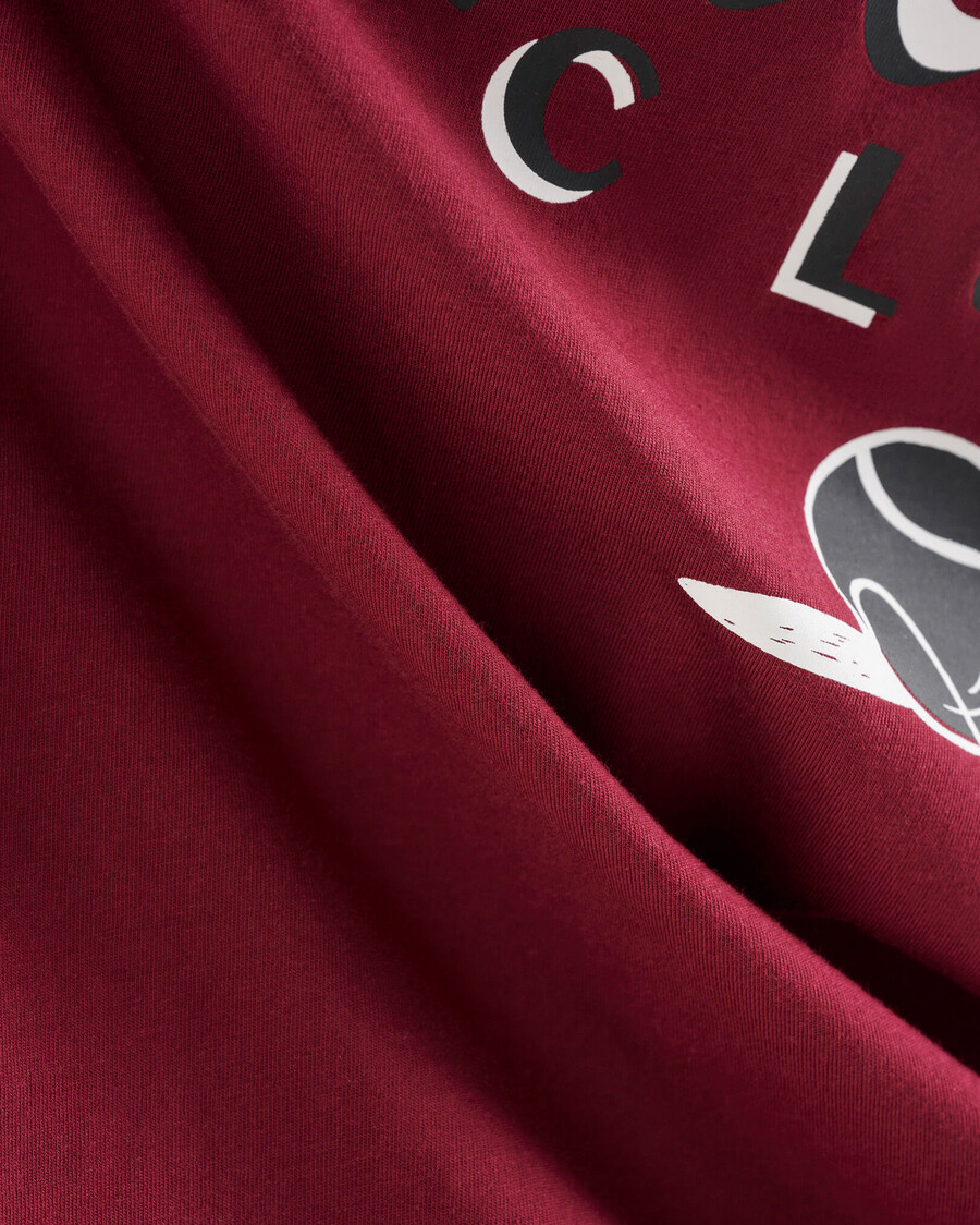 damen-t-shirt des roots racquet club