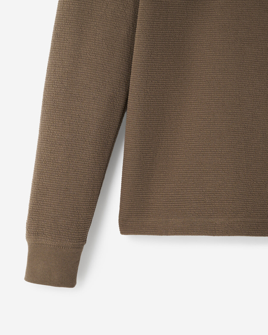 thomson doppelstrick-langarmshirt