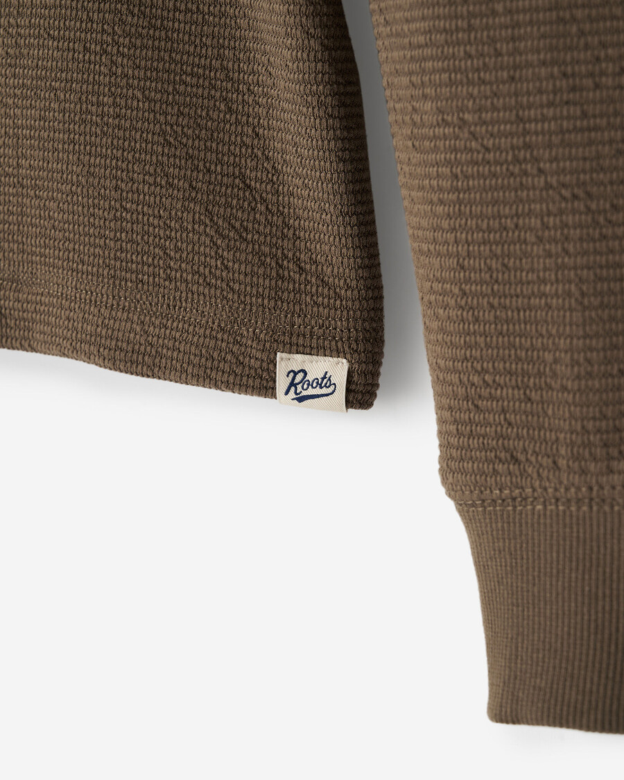 thomson doppelstrick-langarmshirt