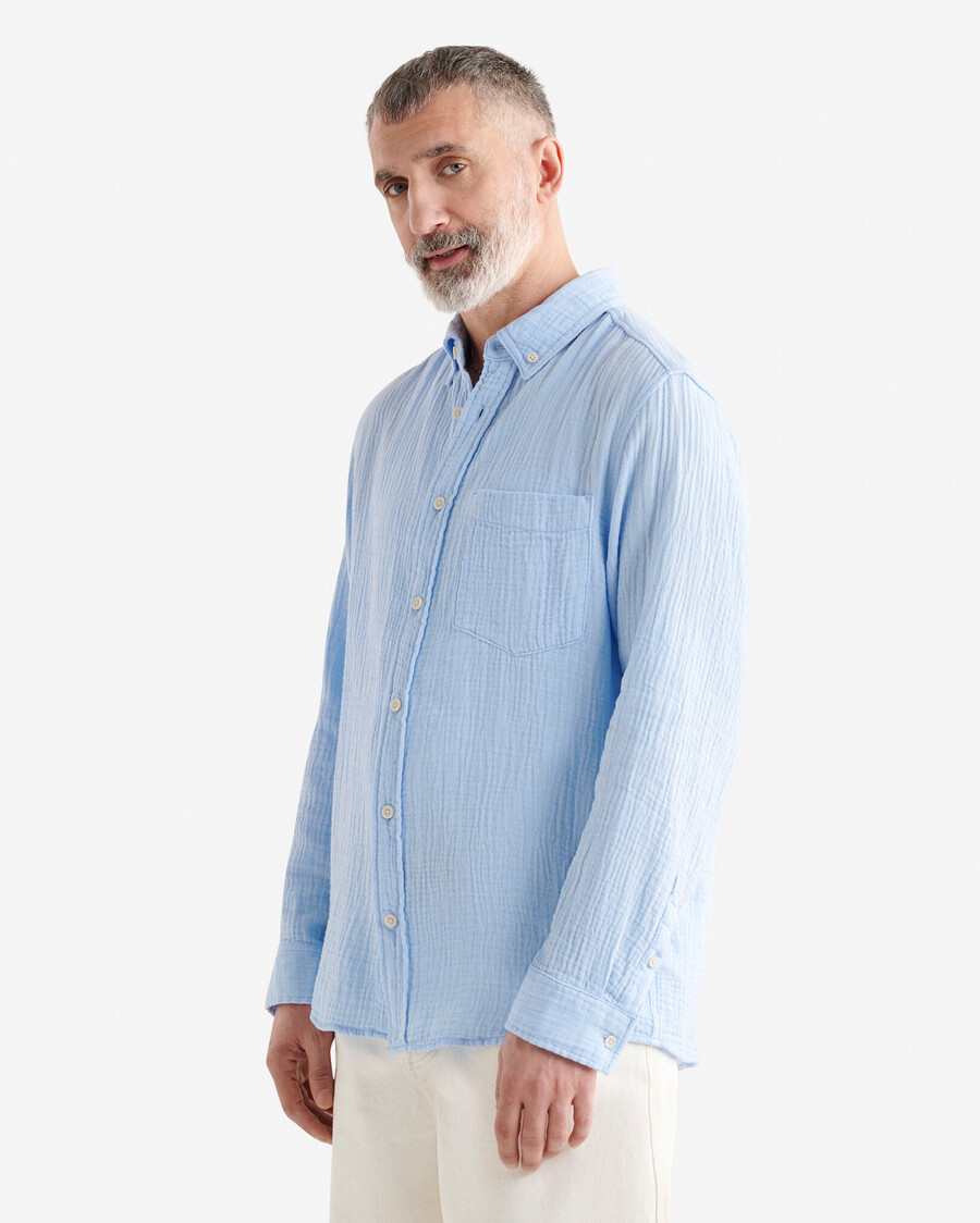 isla relaxed button down shirt