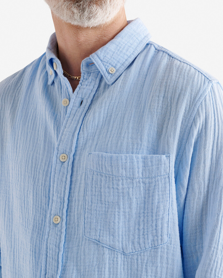 isla relaxed button down shirt