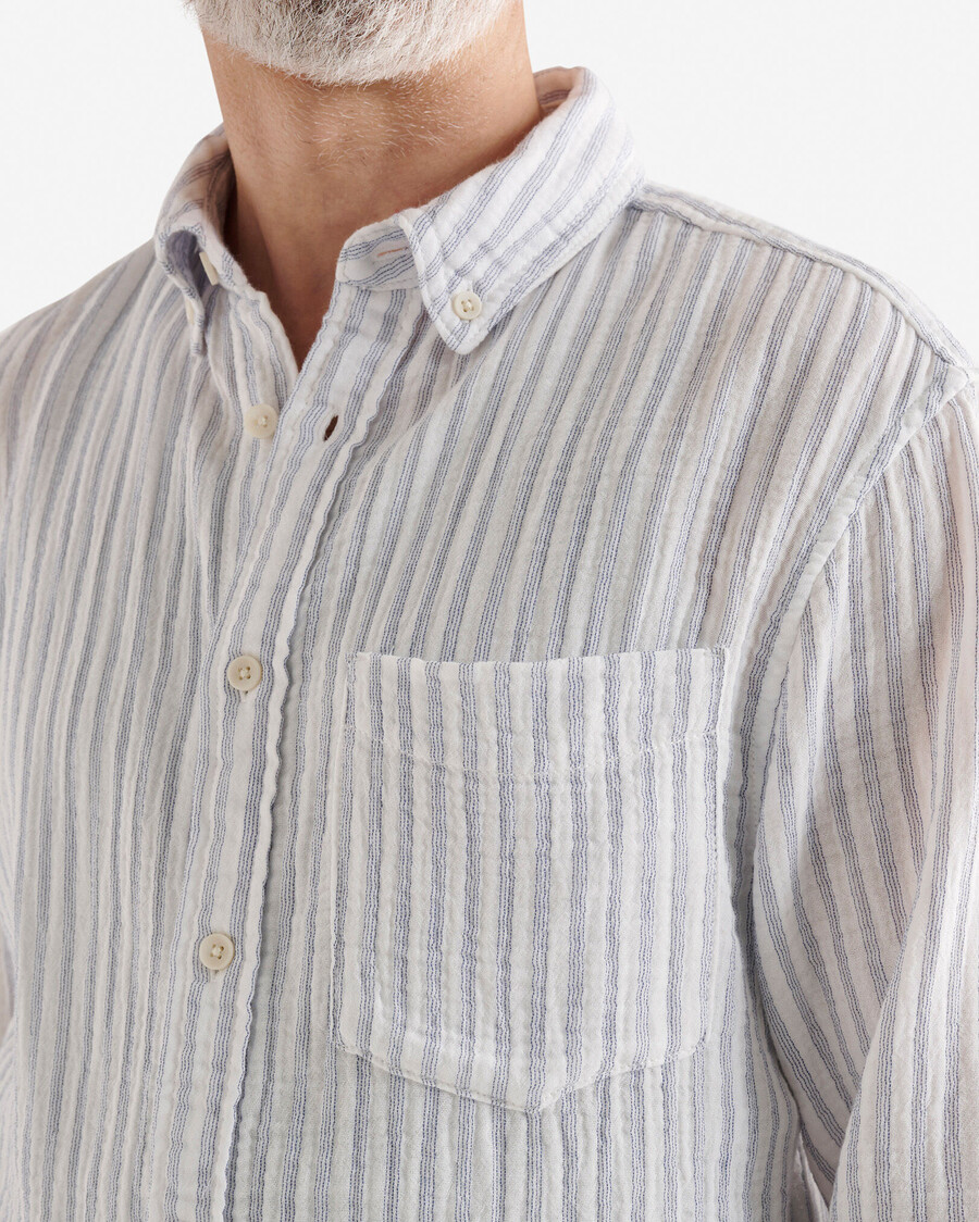 isla relaxed button down shirt