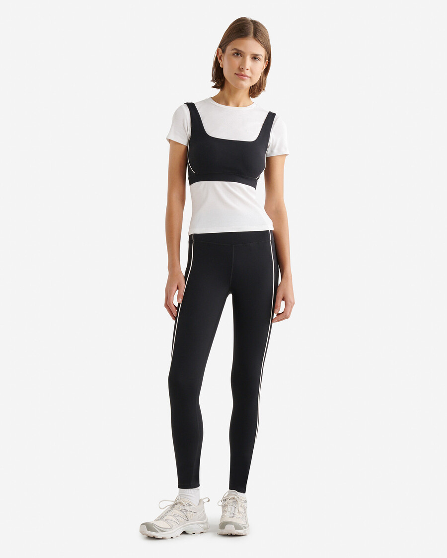 restore stretch piped sport-bh
