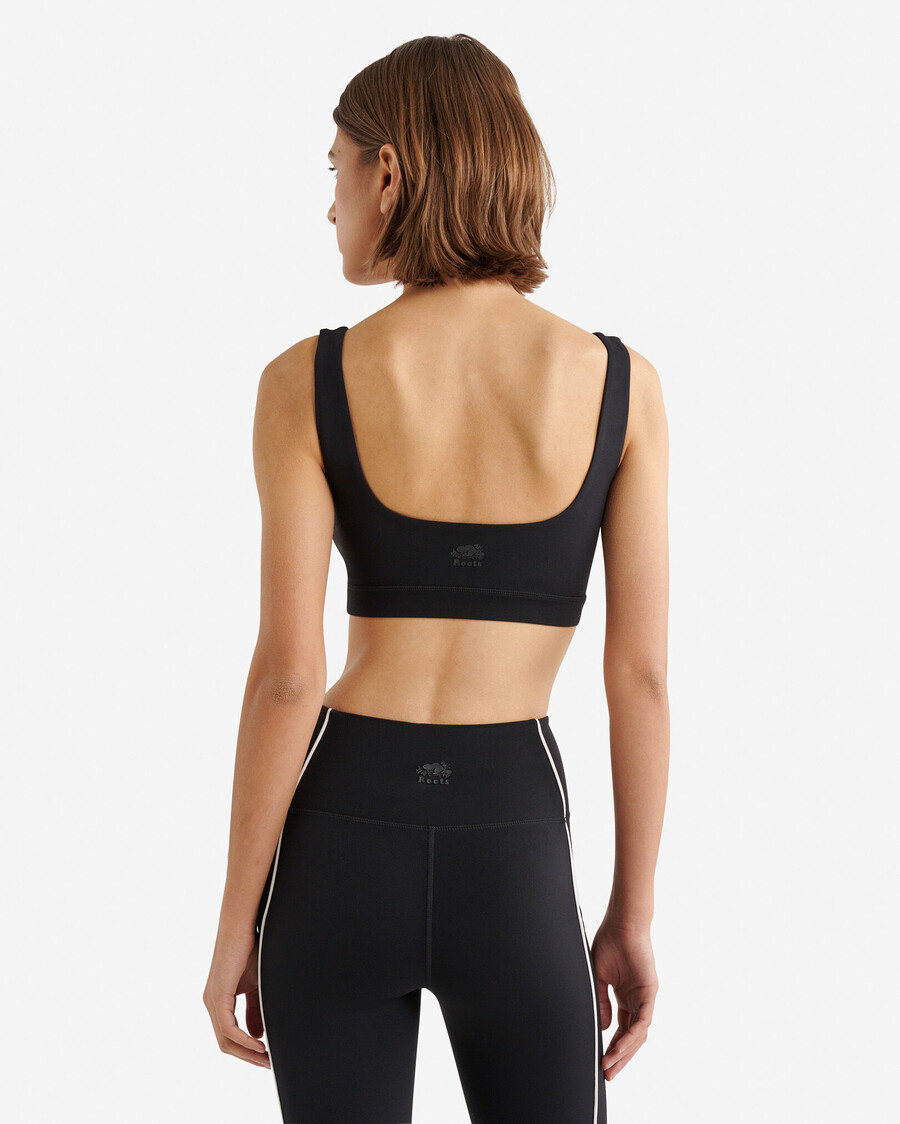 restore stretch piped sport-bh