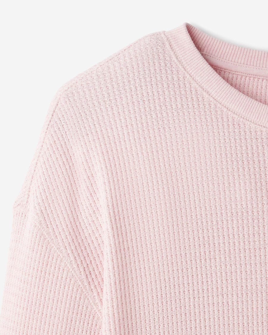waffel-langarmshirt