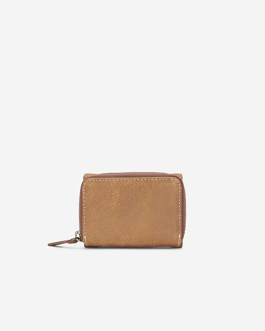 kleine dreifach faltbare clutch tribe