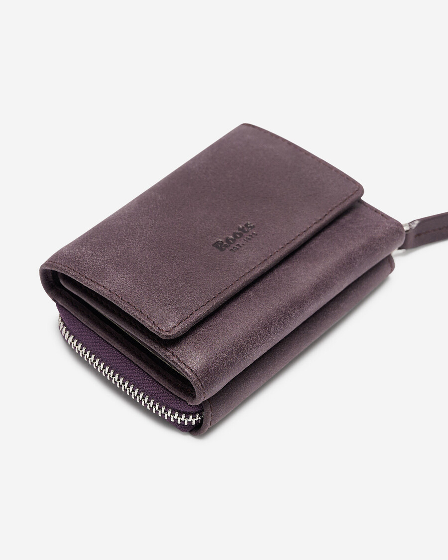kleine dreifach faltbare clutch tribe